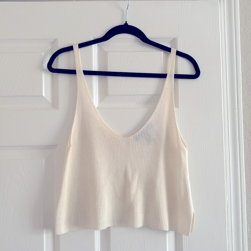 TWO Forever 21 knit tank tops 
Size Small